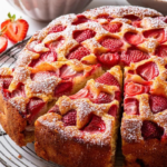 Bolo de maçã Caramelizada.
